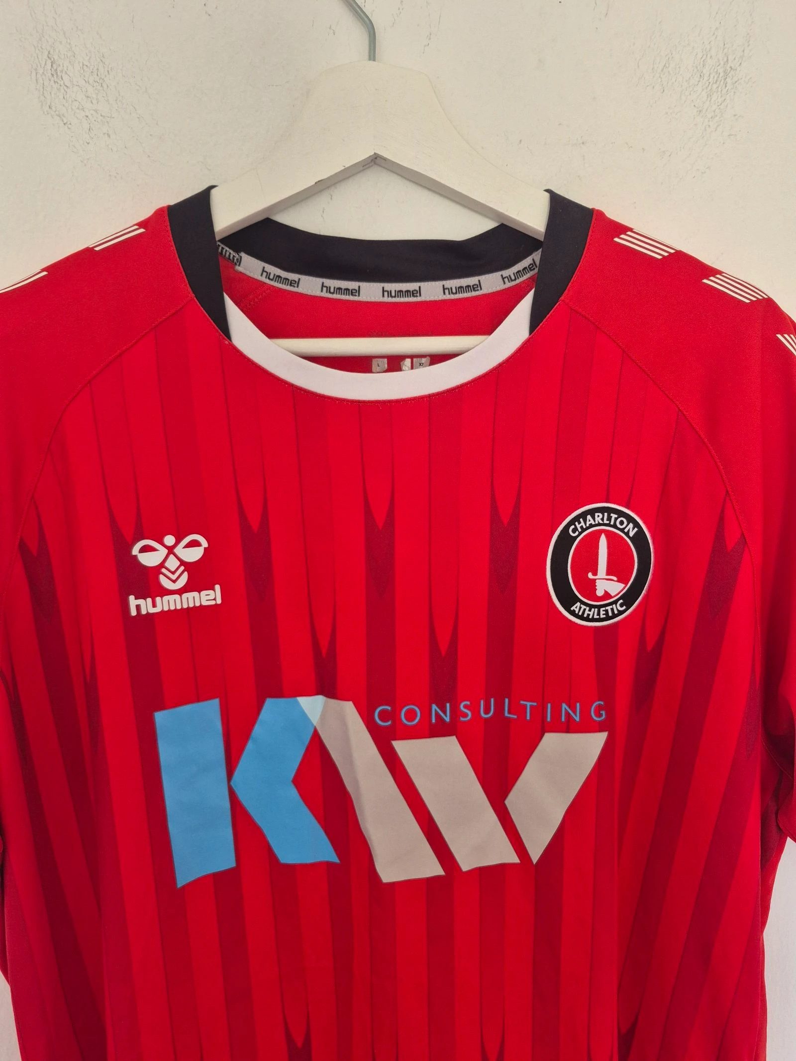 Maillot domicile Charlton Athletic 21/22 Hummel Taille L – photo 2